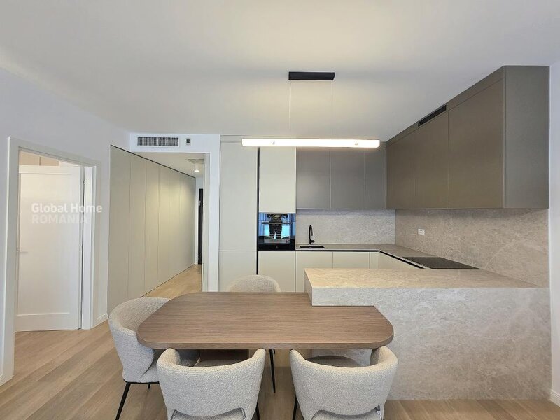 Pipera Plaza, North Avenue, first rent, designer finishes, 2 rooms + parking.