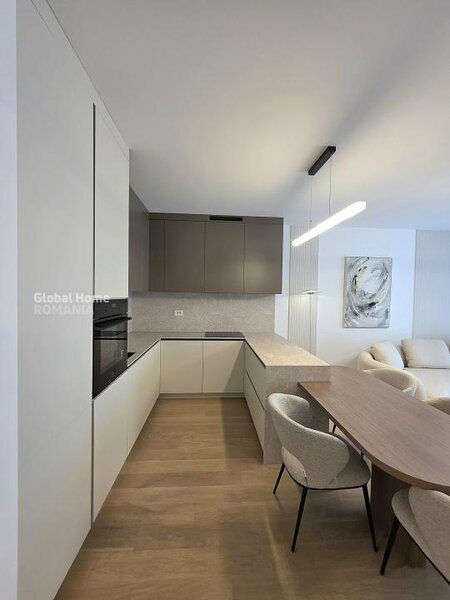 Pipera Plaza, North Avenue, first rent, designer finishes, 2 rooms + parking.